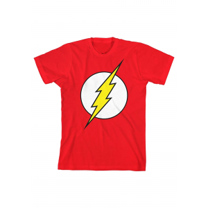 DC Comics Flash Boy's Glow In The Dark Shirt