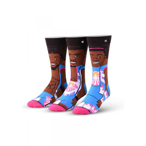 WWE New Day 360 Knit Socks Odd Sox For Adults