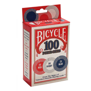 100 Bicycle Poker Chips