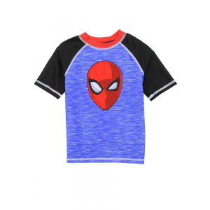 Toddler Spider-Man Swim Rash Guard