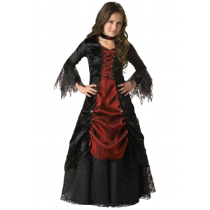 Gothic Vampira Costume For Kids
