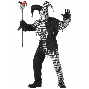 Dark Jester Costume for Adults