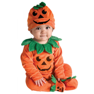 Li'l Pumpkin Onesie Costume For Baby