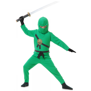 Child Green Ninja Costume