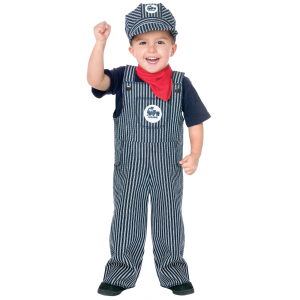 Train Engineer Costume for Toddler