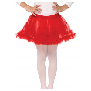 Child Red Petticoat
