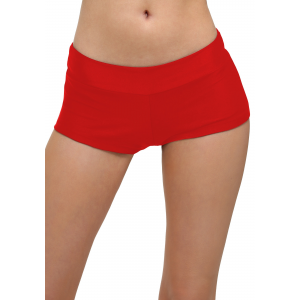 Deluxe Red Hot Pants For Women