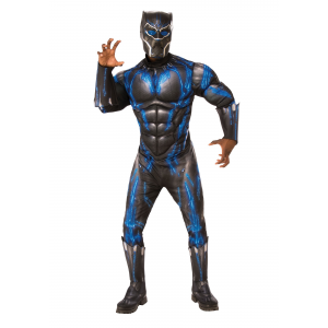 Deluxe Black Panther Blue Adult Costume