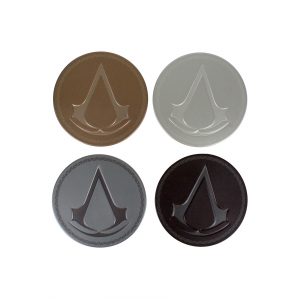 Assassins Creed Metal Coasters - 4 Pack