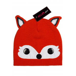 Delia's Girl's Fox Cold Weather Beanie Hat