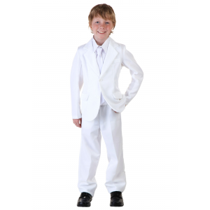 White Suit Costume for Kids