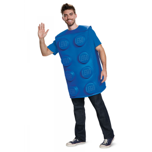 LEGO Blue Brick Costume for Adults