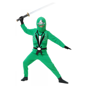 Ninja Avengers Series II Green Kids Costume