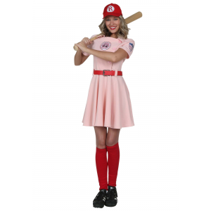Women's Plus Size Deluxe Dottie Costume from A League of Their Own