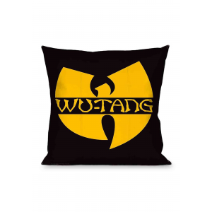 16X16 Wu-Tang Clan Logo Throw Pillow
