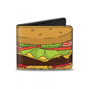 Hamburger Bob's Burgers Bi-Fold Wallet