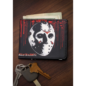 Jason Mask Friday the 13th Bi-Fold Wallet