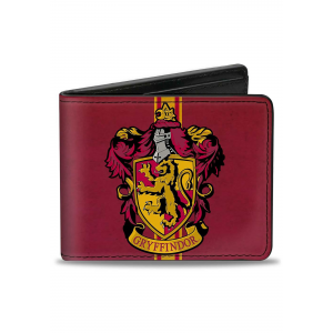 Harry Potter Hogwarts Gryffindor Crest Bi-Fold Wallet