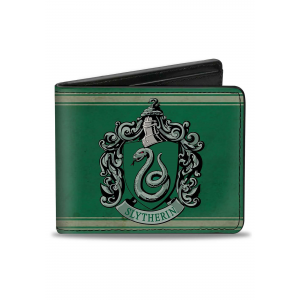 Hogwarts Slytherin Crest Bi-Fold Wallet