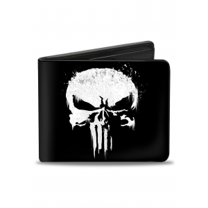 The Punisher Logo Bi-Fold Wallet