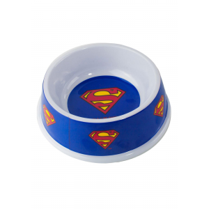 Superman Shield- Melamine Pet Bowl- 7.5" (16OZ)