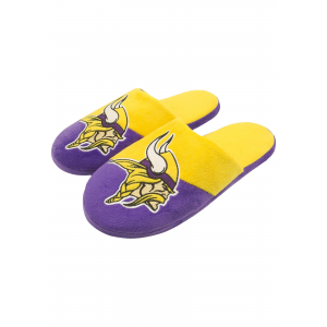Minnesota Vikings NFL Colorblock Slide Slippers