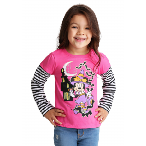 Minnie Mouse Halloween Long Sleeve T-Shirt for Girls