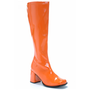 Orange Gogo Costume Boots For Women