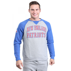 New England Patriots Raglan Formation Fleece Sweater for Men