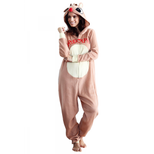 Rudolph Pajama Costume for Women