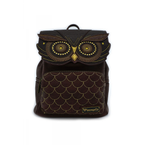 Owl Faux Leather Mini Backpack