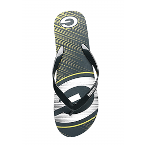Green Bay Packers Diagonal Stripe Unisex Flip Flops