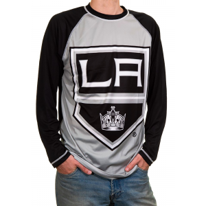 Men's NHL Los Angeles Kings Long Sleeve Rash Guard T-Shirt