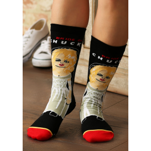 Women's Bride of Chucky Comfort Knit Cool Socks