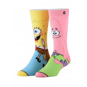 Spongebob & Patrick Premium Knit Odd Sox for Adults