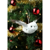 Flying Gray Owl Ornament