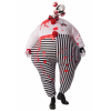 Adult's Inflatable Evil Clown Costume