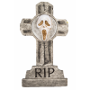 Halloween decor: Ghost Face Tombstone