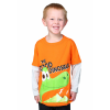 Toddler Orange Long Sleeve Shirt Good Dinosaur
