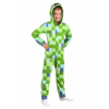 Minecraft Hooded Union Suit for Boys