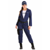 Tactical Cop Jumpsuit Costume for Women