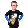 Super Mickey Toddler Caped Long Sleeve T-Shirt
