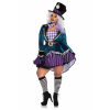 Delightful Mad Hatter Plus Size Costume for Women