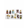 11pc Claydough Nativity Figurine Set