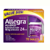 Allegra Allergy Non-Drowsy 24HR Indoor/Outdoor Allergy Relief 70 Tablets