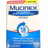 Mucinex Maximum Strength 12 Hour Chest Congestion Expectorant 42 Bi-Layer Tablets