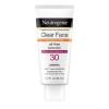 Neutrogena Clear Face Breakout Free Oil Free Sunscreen SPF 30 3oz / 88ml