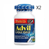Advil Liqui-Gels Pain Reliever Fever Reducer 160 Count Liquid Filled Capsules 2 Packs