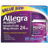 Allegra Allergy 24HR Indoor Outdoor Allergy Relief 60 Gelcaps