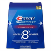 Crest 3D Whitestrips Glamorous White Levels 8 Whiter 28 Strips 14 Treatments